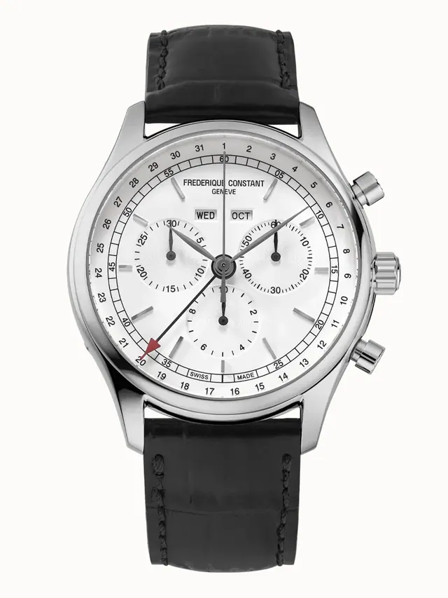 Frederique Constant Classics Quartz Chronograph Triple Calendar, Men · Quartz FC-296SW5B6