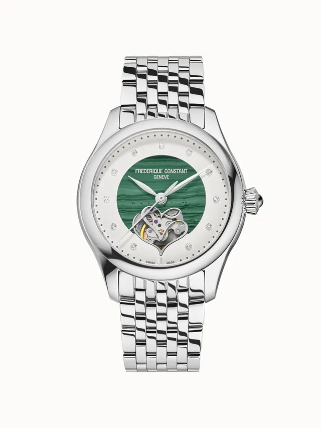 Frederique Constant Classics Ladies Automatic Double Heart Beat, Women · Automatic FC-313MAD3B6B