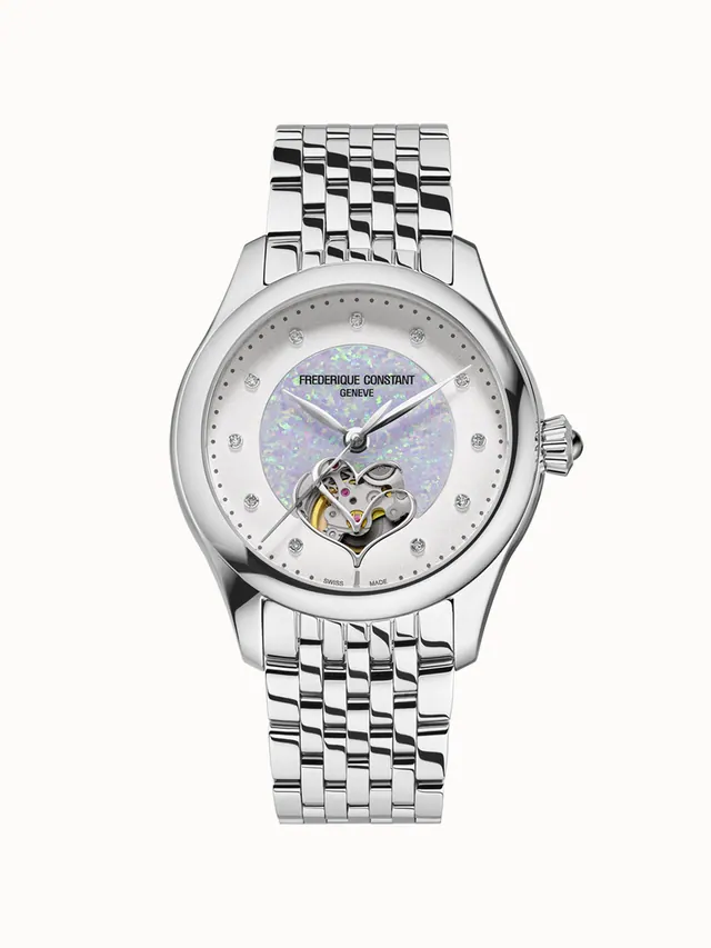 Frederique Constant Classics Ladies Automatic Double Heart Beat, Women · Automatic FC-313OBD3B6B