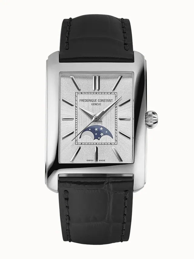 Frederique Constant Classics Carree Moonphase Automatic, Men · Automatic FC-333S4C6