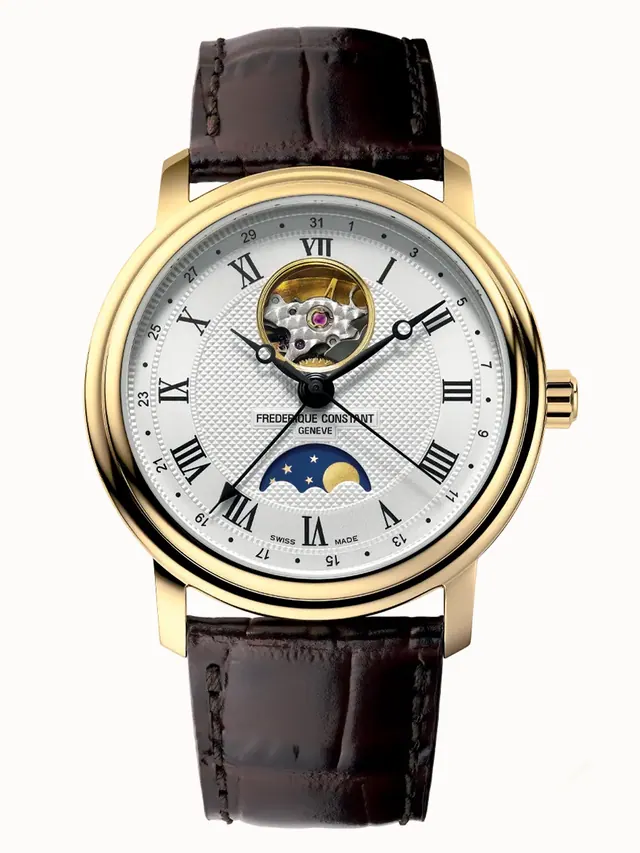 Frederique Constant Classics Heart Beat Moonphase Date, Men · Automatic FC-335MC4P5