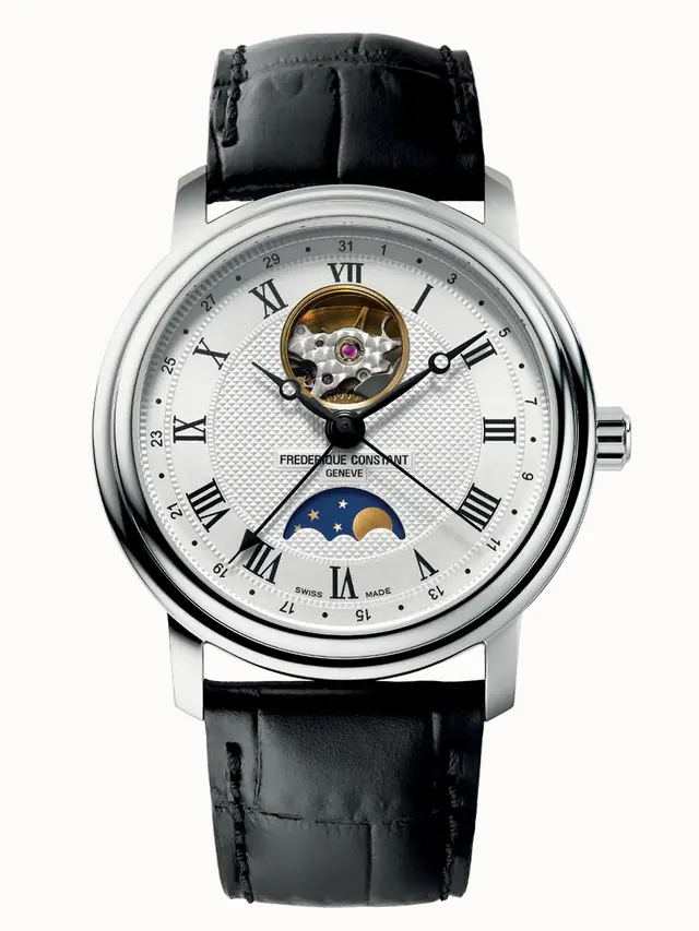 Frederique Constant Classics Heart Beat Moonphase Date, Men · Automatic FC-335MC4P6