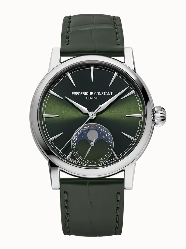 Frederique Constant Manufacture Classic Moonphase Date, Men · Automatic FC-716GR3H6