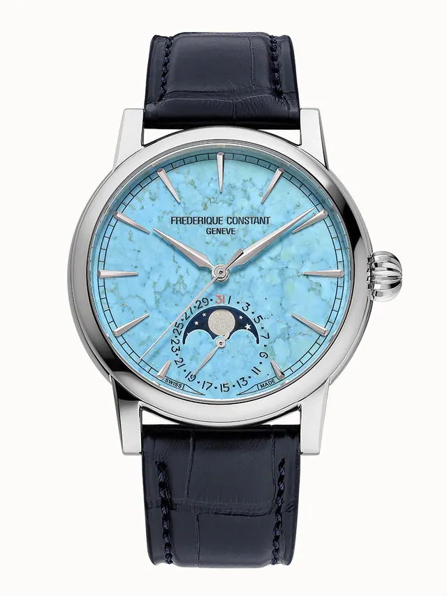 Frederique Constant Manufacture Classic Moonphase Date, Men · Automatic FC-716TU3H6