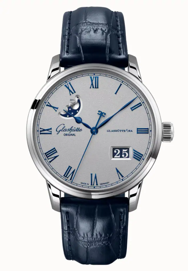 Glashutte Original Senator Excellence Panorama Date Moon Phase, Senator 1-36-24-02-02-61