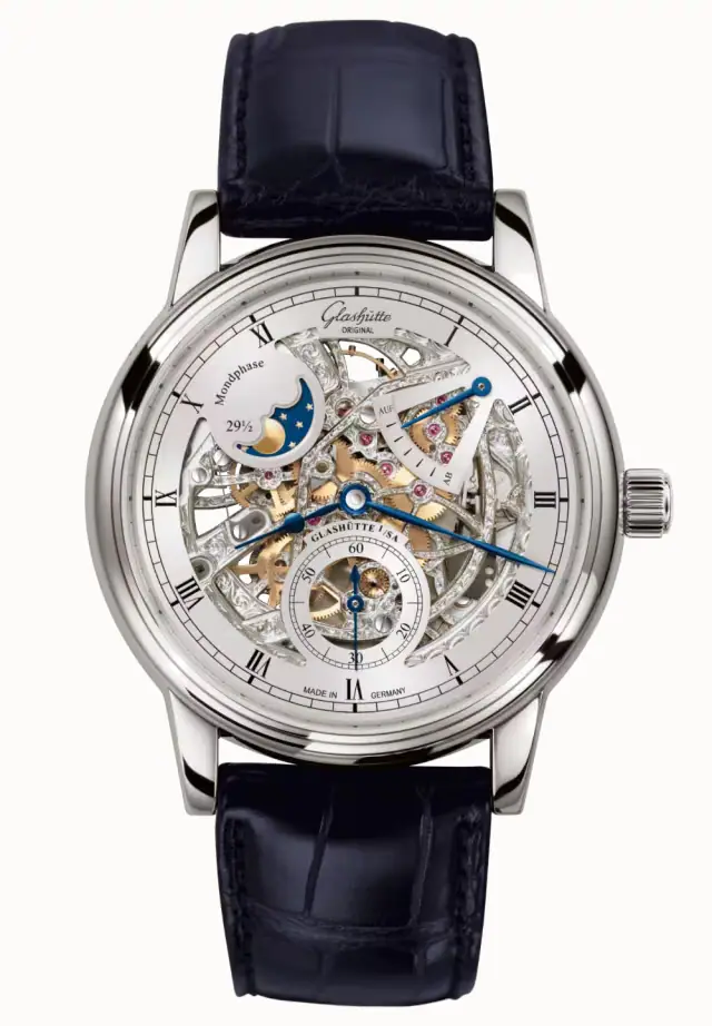 Glashutte Original Senator Moon Phase Skeletonised Edition 1-49-13-15-04-30