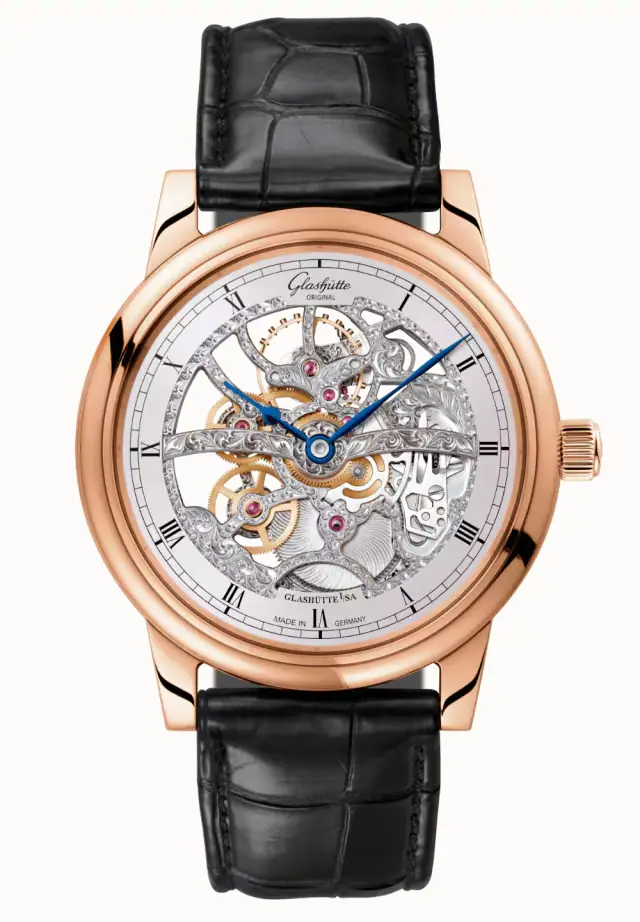 Glashutte Original Senator Manual Winding Skeletonised Edition 1-49-18-01-05-30