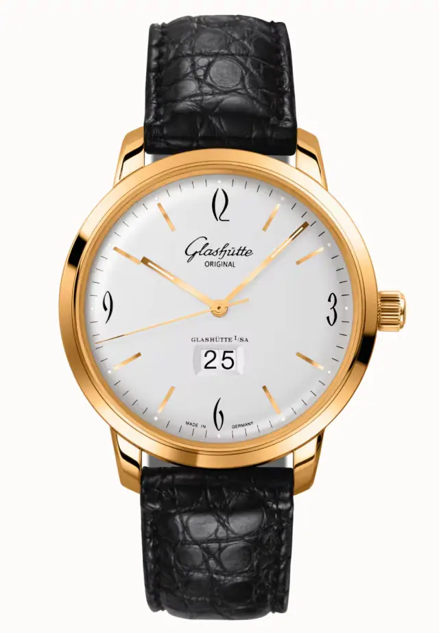 Glashutte Original Sixties Panorama Date, Vintage 2-39-47-01-01-04