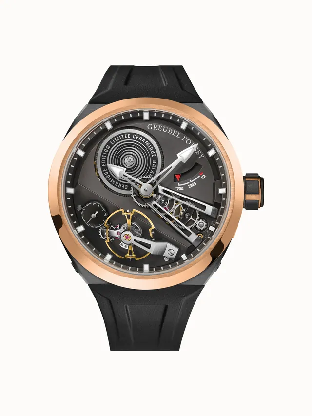 Greubel Forsey Balancier Convexe S² — Black Ceramic BALANCIER-CONVEXE-S2-2023-GRIS · BLACK-CERAMIC