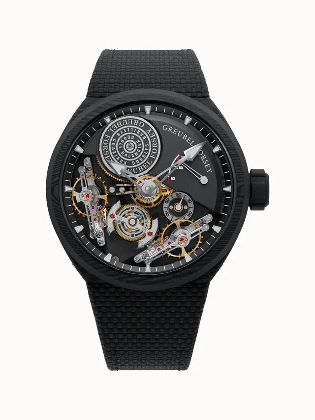 Greubel Forsey Double Balancier Convexe — Carbon DOUBLE-BALANCIER-CONVEXE-2023 · CARBON