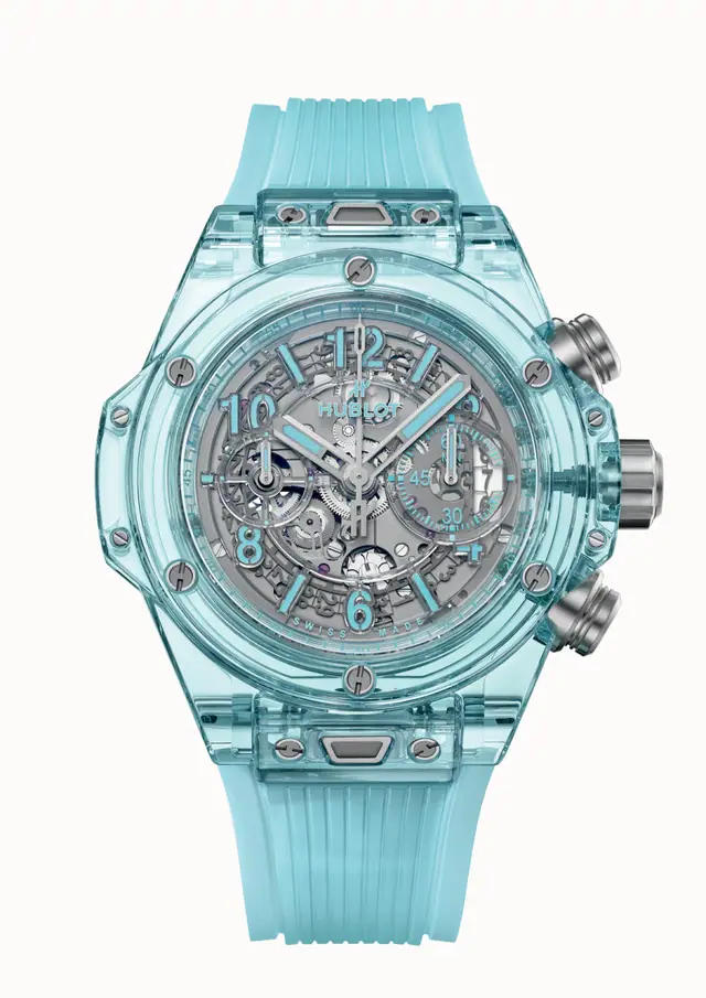 Hublot Big Bang Unico Water Blue Sapphire 44 mm 421.JL.4890.RT