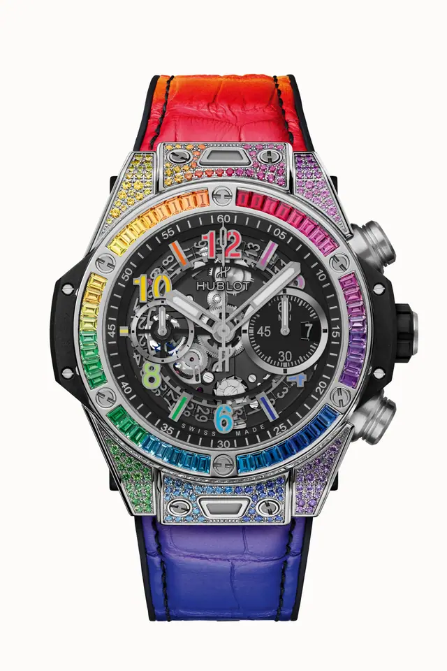 Hublot Big Bang Unico Titanium Rainbow 44 mm 421.NX.1117.LR.0999