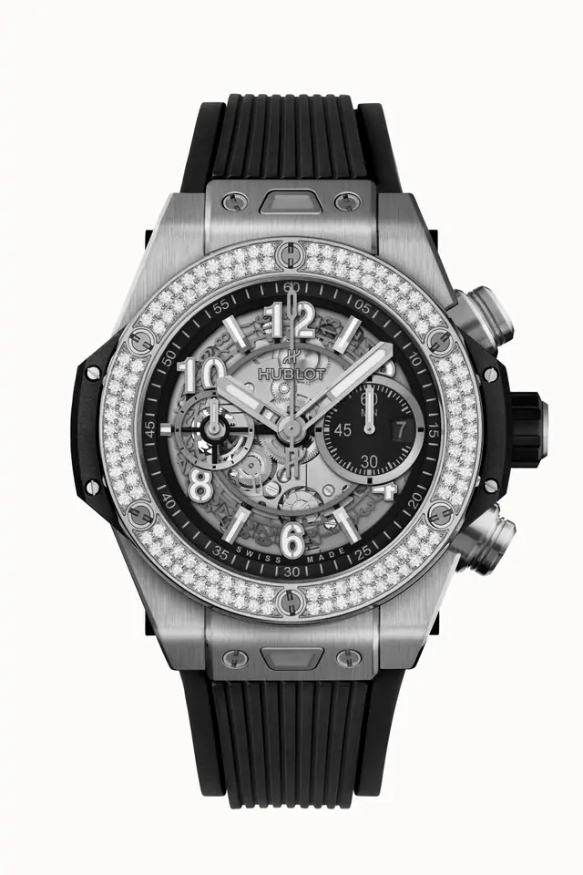 Hublot Big Bang Unico Titanium Diamonds 44 mm 421.NX.1170.RX.1104