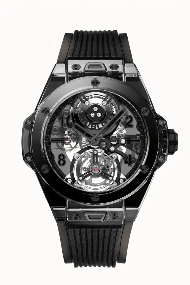 Hublot Big Bang Tourbillon Automatic Black Sapphire 44 mm 429.JB.0110.RT