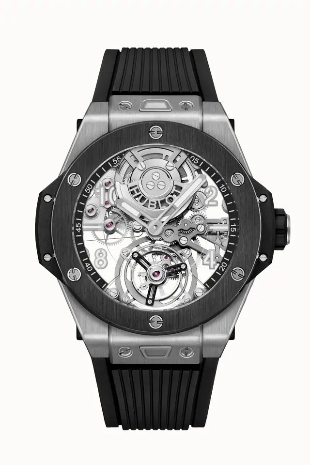 Hublot Big Bang Tourbillon Automatic Titanium Ceramic 44 mm 429.NM.0170.RX