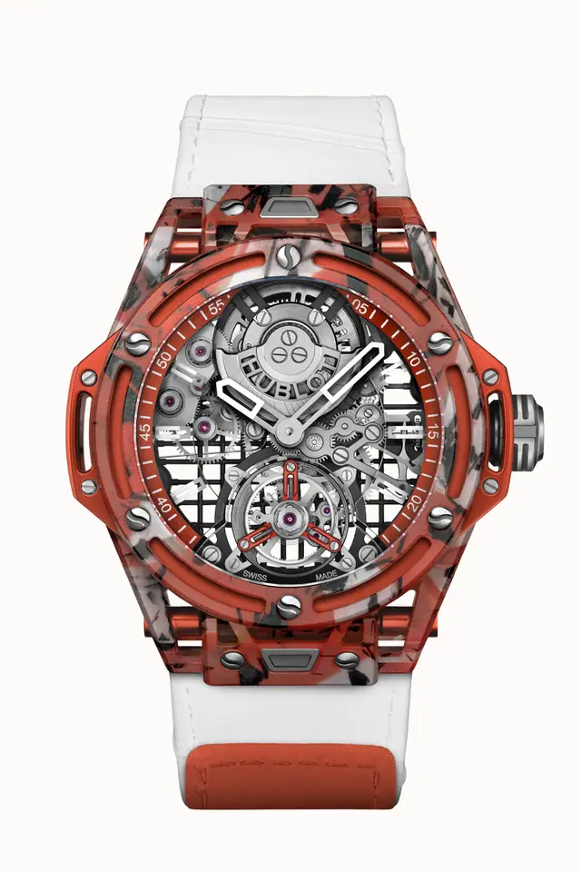 Hublot Big Bang Tourbillon Novak Djokovic Goat Edition Orange 44 mm 429.QKO.0120.NR.DJO26