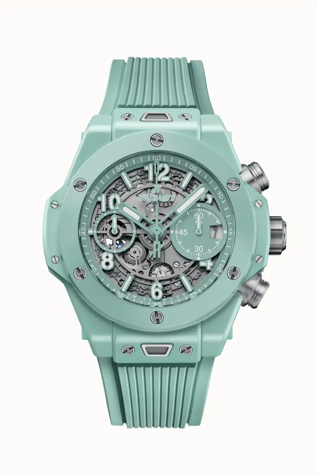 Hublot Big Bang Unico Mint Green Ceramic 42 mm 441.GS.5221.RX
