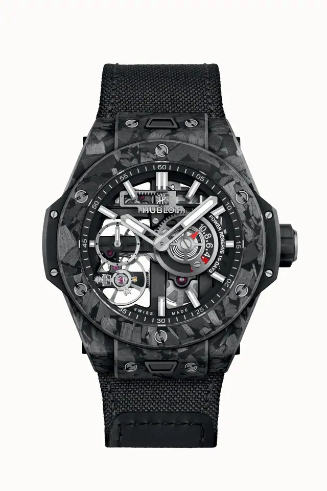 Hublot Big Bang MECA-10 Frosted Carbon 42 mm 444.QN.1170.NR