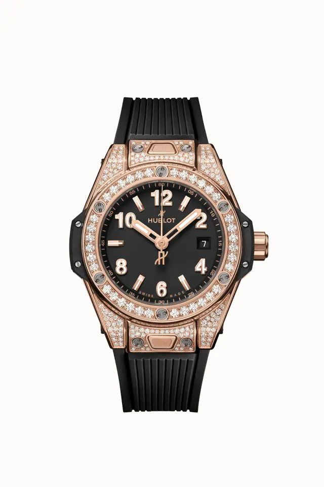 Hublot Big Bang One Click King Gold Pavé 33 mm 485.OX.1180.RX.1604