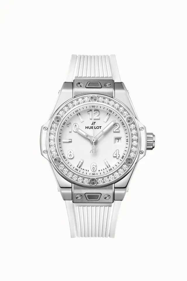 Hublot Big Bang One Click Steel White Diamonds 33 mm 485.SE.2010.RW.1204
