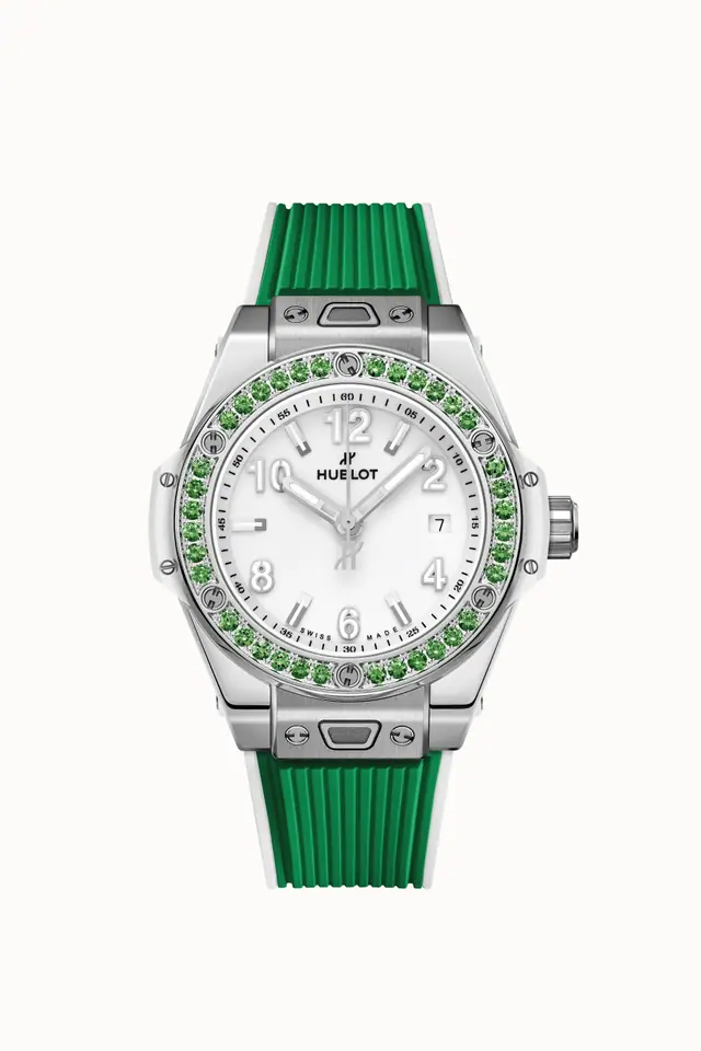 Hublot Big Bang One Click Joyful Steel Apple Green 33 mm 485.SG.2210.RX.1222
