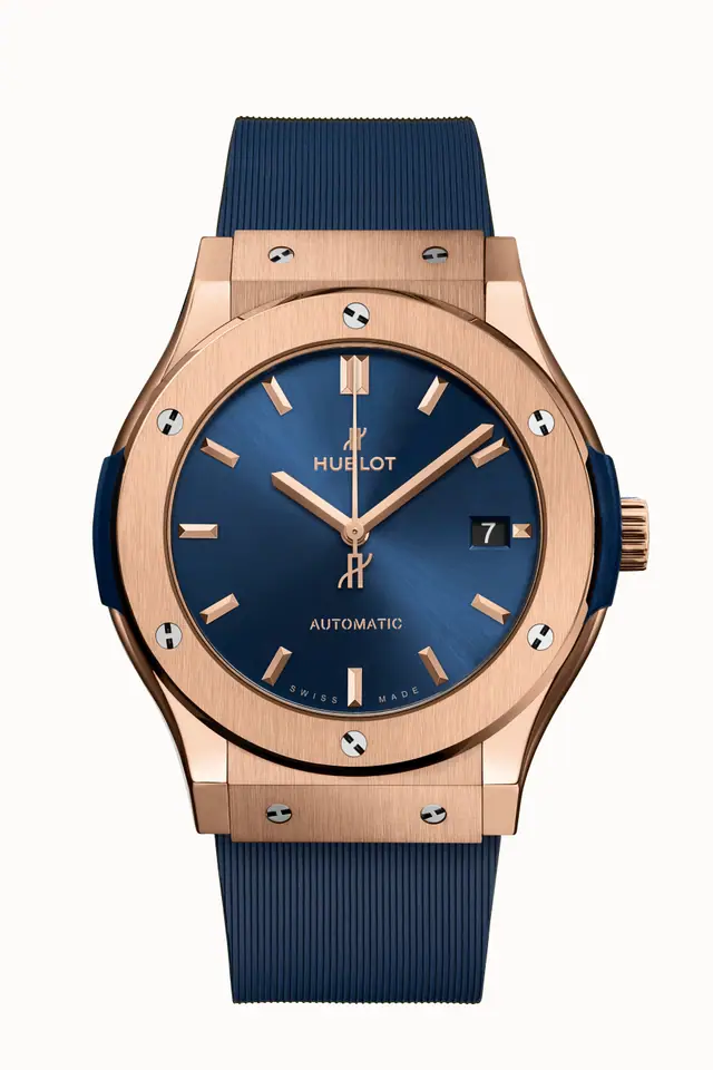 Hublot Classic Fusion King Gold Blue 45 mm 511.OX.7180.RX