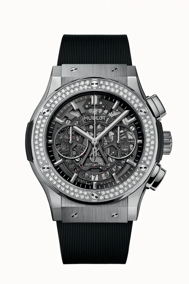 Hublot Classic Fusion Aerofusion Titanium Diamonds 45 mm 525.NX.0170.RX.1104
