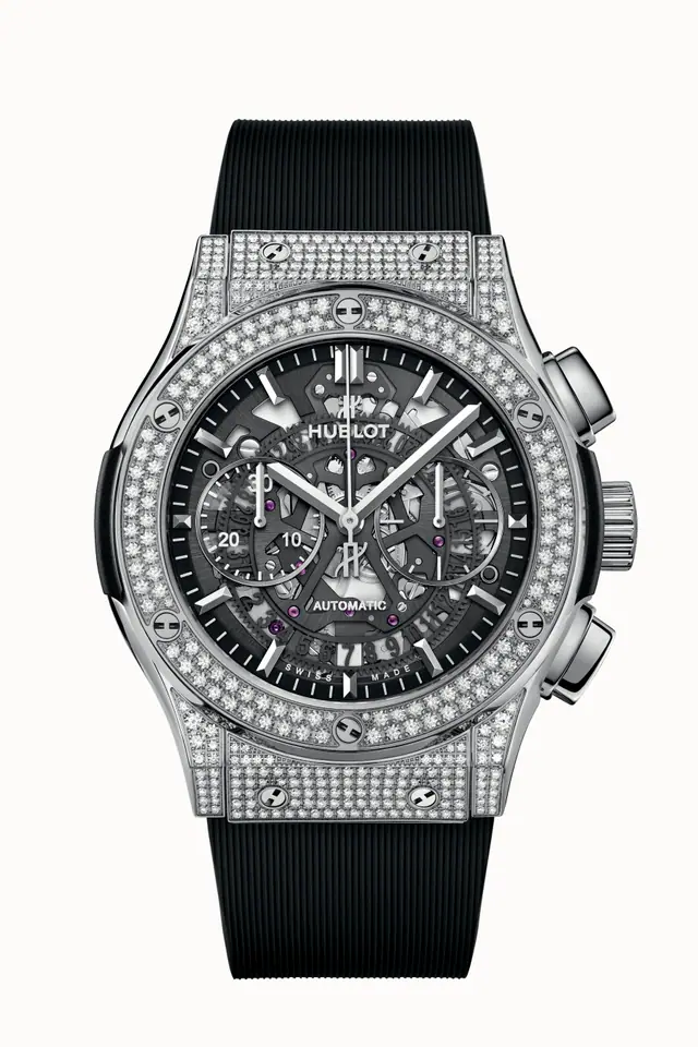 Hublot Classic Fusion Aerofusion Titanium Pavé 525.NX.0170.RX.1704