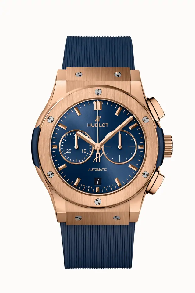 Hublot Classic Fusion Chronograph King Gold Blue 42 mm 541.OX.7180.RX