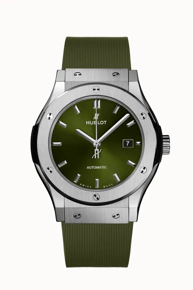 Hublot Classic Fusion Titanium Green 42 mm 542.NX.8970.RX