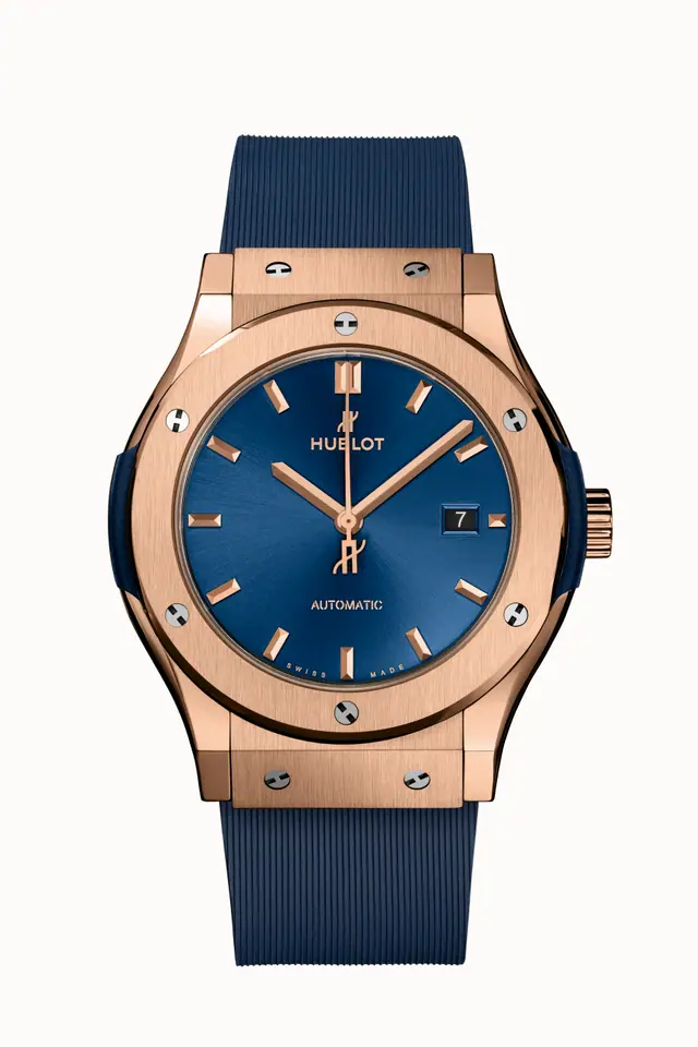 Hublot Classic Fusion King Gold Blue 42 mm 542.OX.7180.RX