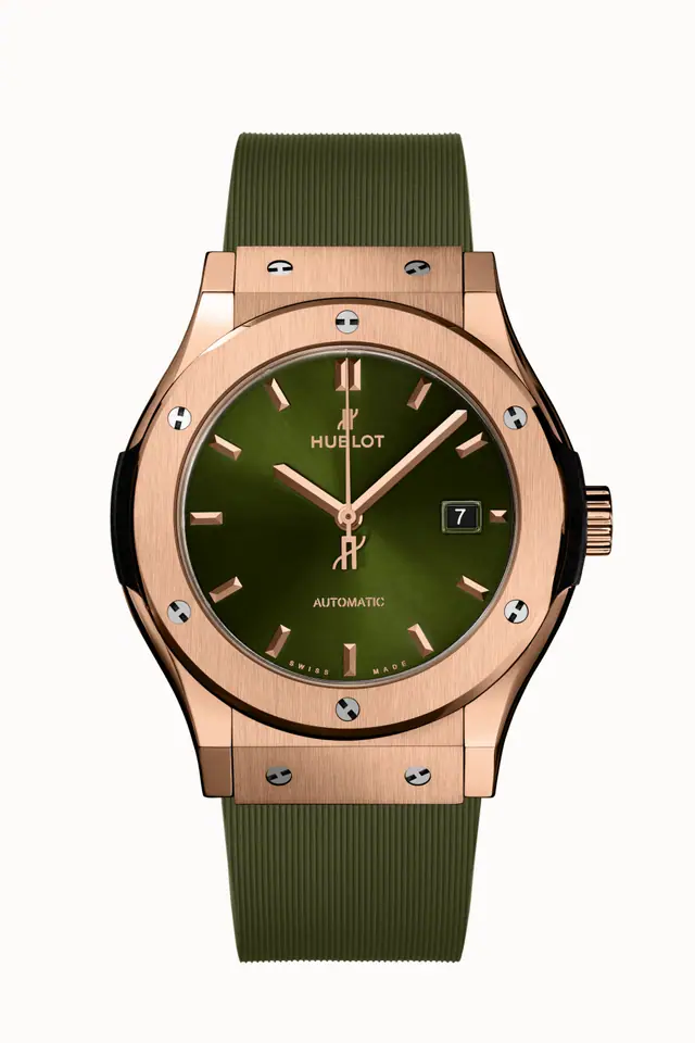 Hublot Classic Fusion King Gold Green 42 mm 542.OX.8980.RX