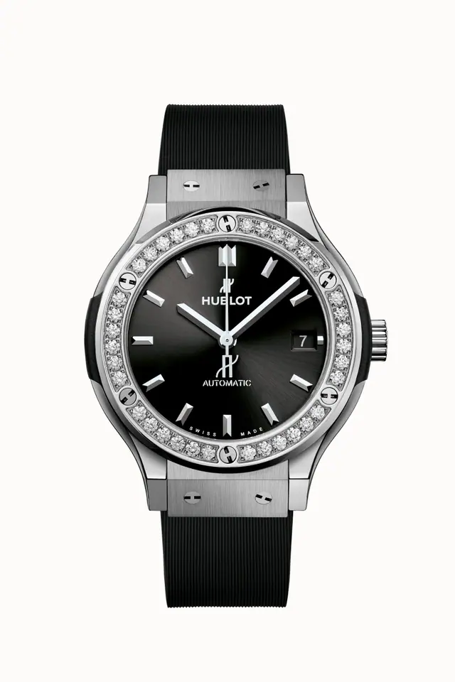 Hublot Classic Fusion Titanium Diamonds 38 mm 565.NX.1470.RX.1204