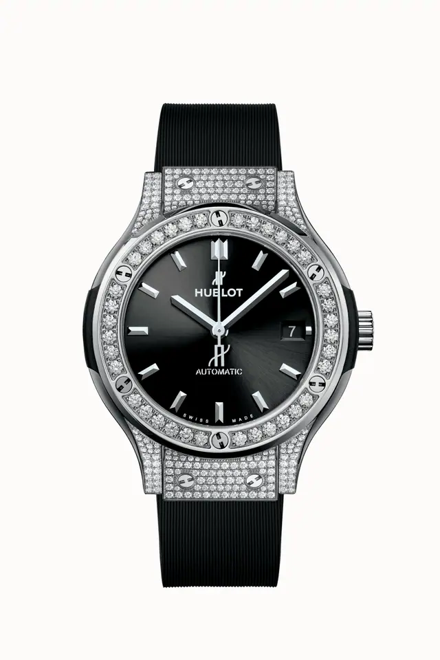 Hublot Classic Fusion Titanium Pavé 38 mm 565.NX.1470.RX.1604