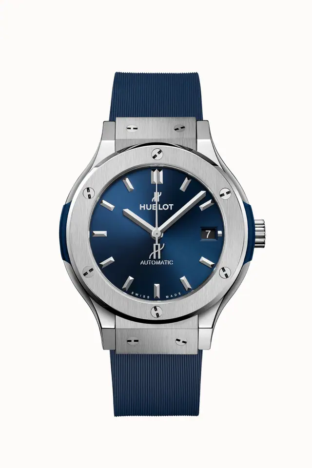 Hublot Classic Fusion Titanium Blue 38 mm 565.NX.7170.RX