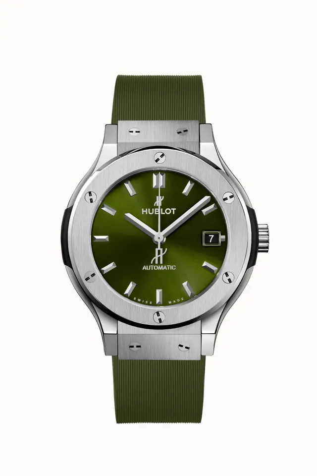 Hublot Classic Fusion Titanium Green 38 mm 565.NX.8970.RX