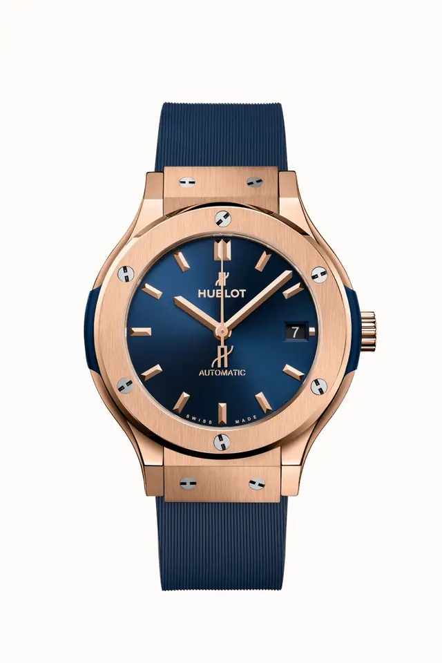 Hublot Classic Fusion King Gold Blue 38 mm 565.OX.7180.RX