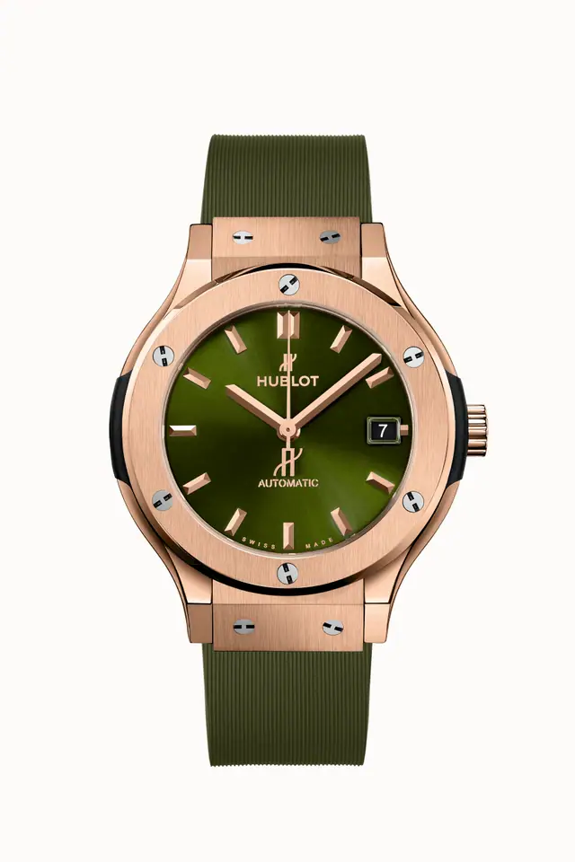 Hublot Classic Fusion King Gold Green 38 mm 565.OX.8980.RX