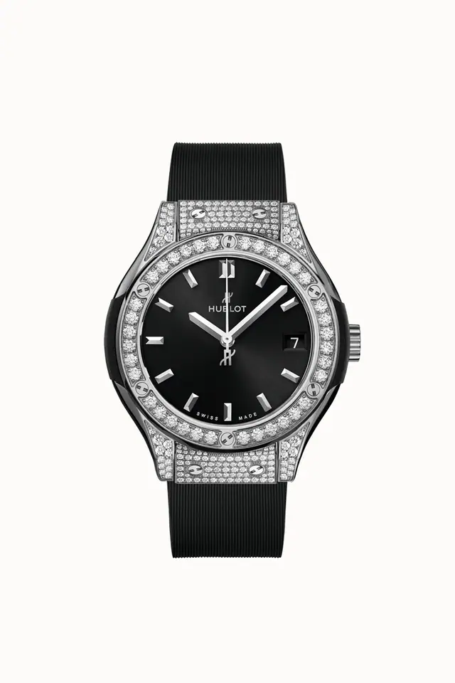 Hublot Classic Fusion Titanium Pavé 33 mm 581.NX.1470.RX.1704