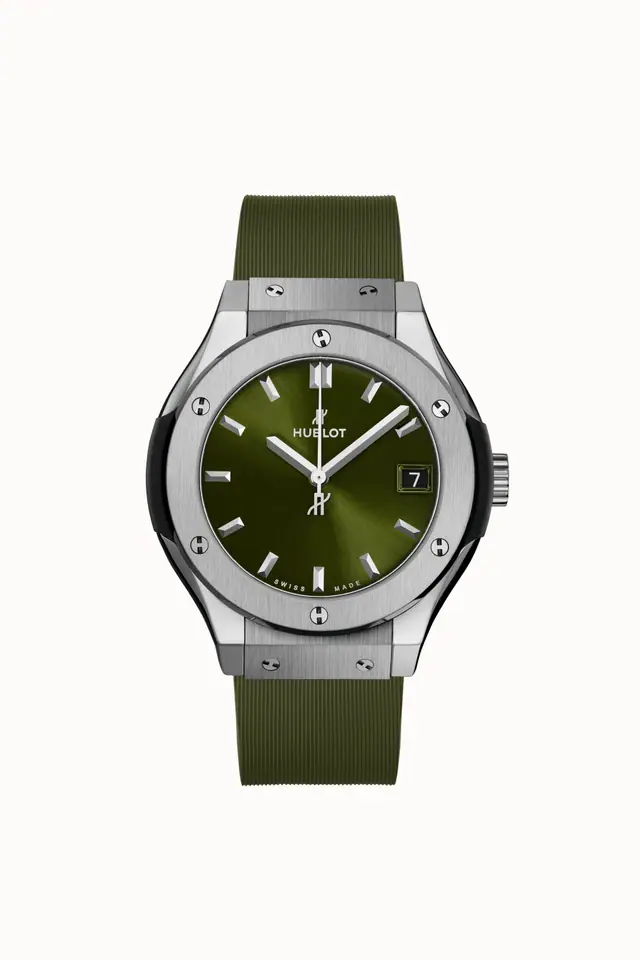 Hublot Classic Fusion Titanium Green 33 mm 581.NX.8970.RX