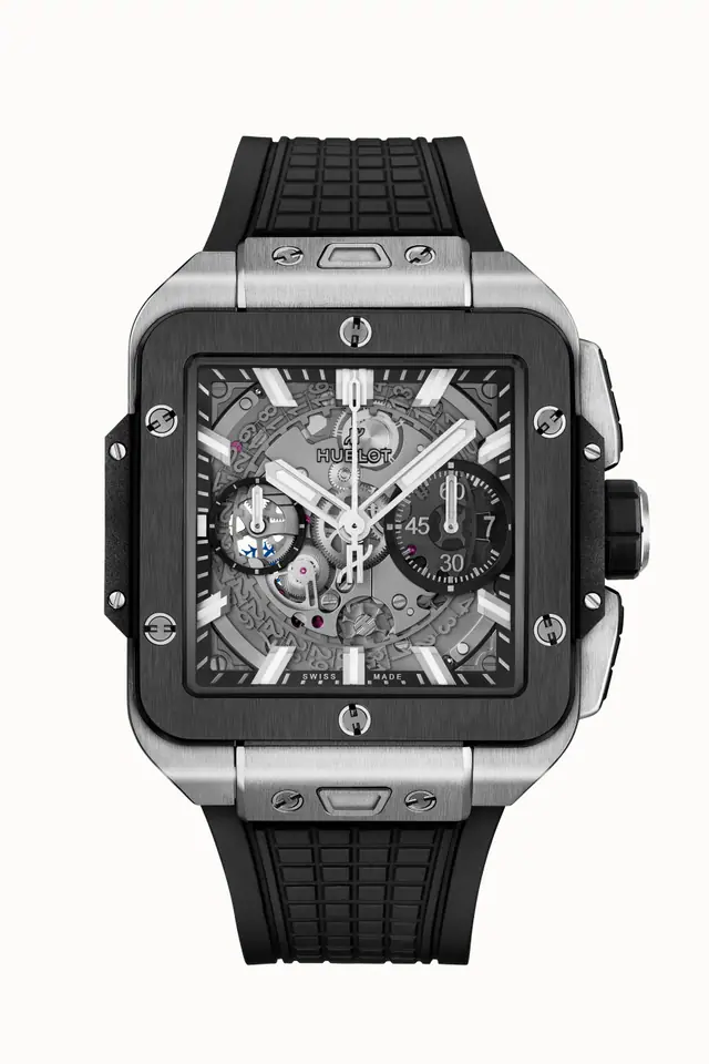 Hublot Square Bang Unico Titanium Ceramic 42 mm 821.NM.0170.RX