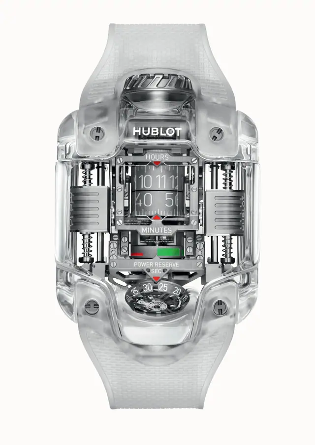 Hublot MP-10 Tourbillon Weight Energy System Sapphire 41.5 mm 910.JX.0001.RT