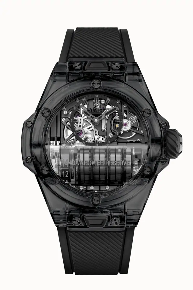 Hublot MP-11 14-Day Power Reserve Black Sapphire 45 mm 911.JB.0140.RX