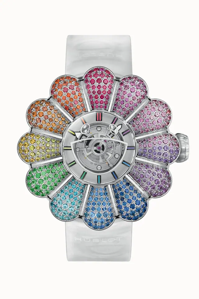 Hublot MP-15 Takashi Murakami Tourbillon Sapphire Rainbow 42 mm 915.JX.4802.RT.1199