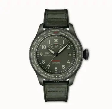 IWC Pilot’s Watch Timezoner TOP GUN Woodland IW3956-01