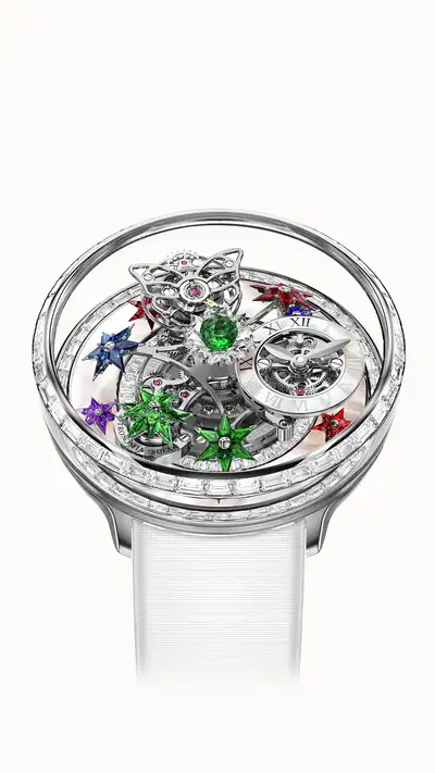 Jacob & Co. Fleurs de Jardin — White Gold and White Diamonds AF321.30.BC.AA.A