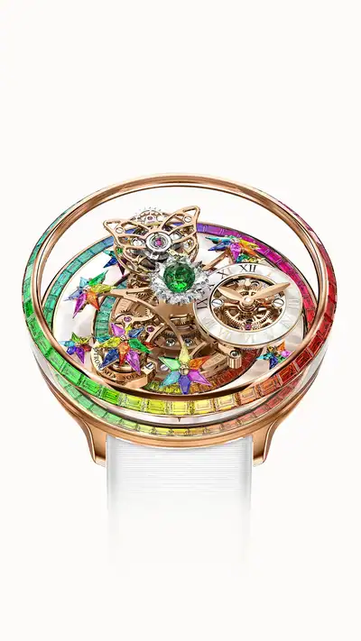 Jacob & Co. Fleurs de Jardin — Rainbow and Rose Gold II AF321.40.BD.AE.C