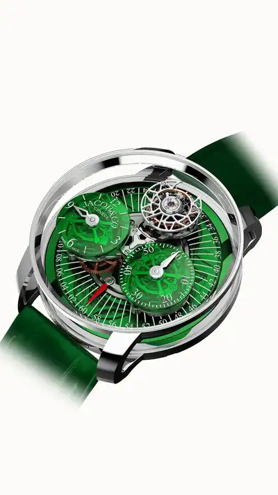 Jacob & Co. Astronomia Regulator — Titanium (Green) AR200.20.AB.AB.A