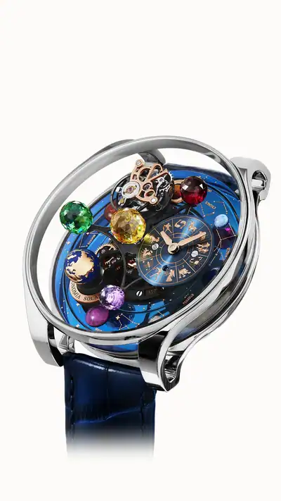Jacob & Co. Astronomia Solar Zodiac — White Gold AS300.30.AC.AC.A