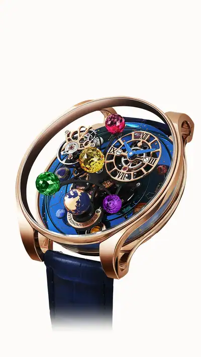 Jacob & Co. Astronomia Solar Constellations — Rose Gold (Citrine Center) AS300.40.AA.AE.A